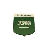 Adesivo resinado em Escudo da bandeira da Arábia Saudita