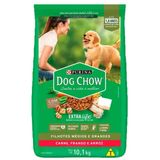 Ração para Cachorro Filhote Dog Chow Sabor Carne Frango e Arroz 10,1Kg