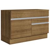 Balcão Gabinete De Pia 120 X 60 Cm 1 Porta 2 Gavetas Rustic (com Tampo) Glamy Madesa