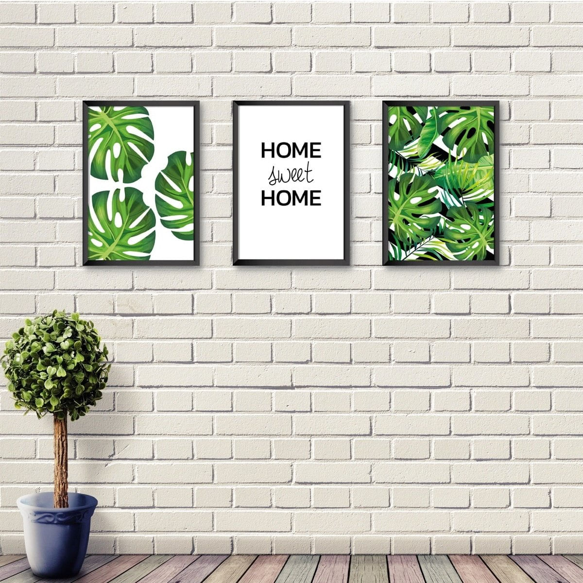 MP29199416_Kit-3-Quadros-Sweet-Home-e-Folhagens-235X335-cm-com-Moldura_1_Zoom