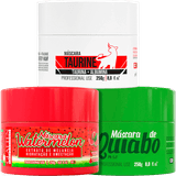 Glatten Professional - Kit Cronograma Capilar Vitaenergy (3 Produtos)
