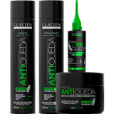 Glatten Professional Antiqueda - Kit Stop Queda Jaborandi Completo (4 Produtos)