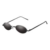 Óculos Retro Pequeno Sol Vintage Proteção Uv400 Oval Cool