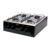 Fogão Portátil De Mesa 4 Bocas + Kit Mangueira Regulador