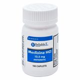 Meclizine Hcl 100 Cápsulas Da Reliable1 (pacote Com 2)