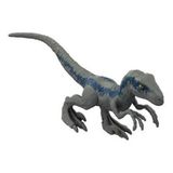 Boneco Jurassic World Dominion Velociraptor Blue Mattel