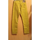 Calça Qix De Sarja Juvenil Masculina - Khaki