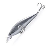 Isca Artificial Maruri Para Pesca - Piau 70 Cor Cromo