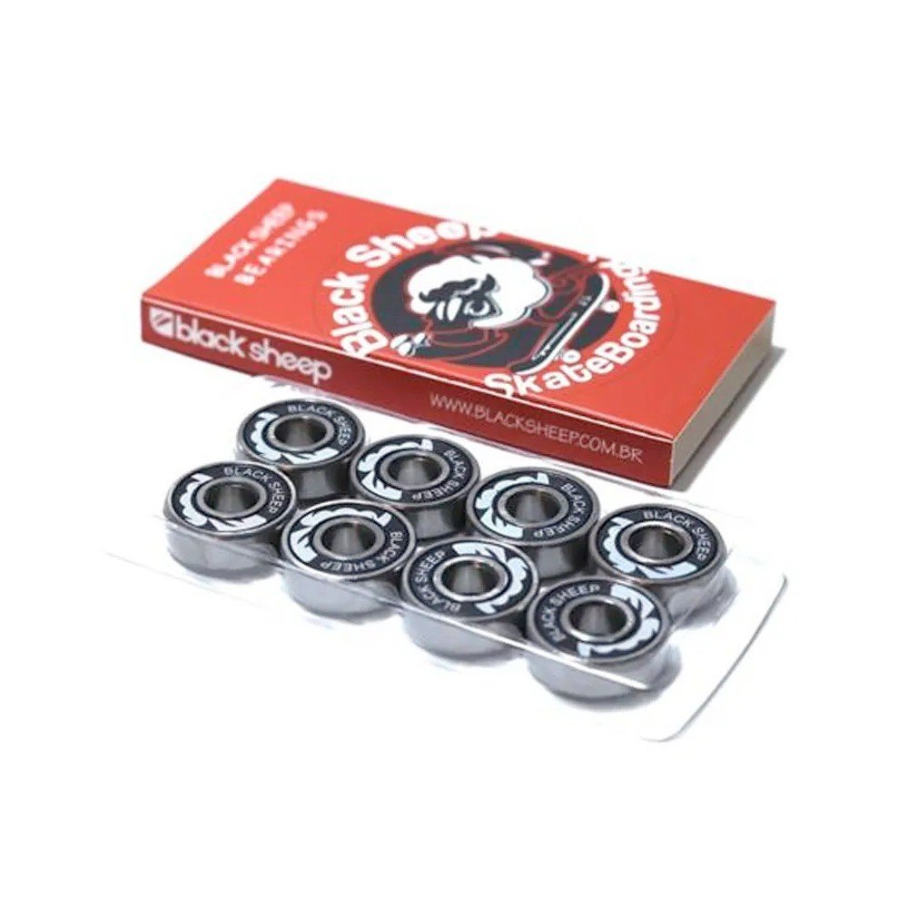 Rolamentos De Skate Black Sheep Red