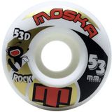 Roda De Skate Moska 53mm Rock White