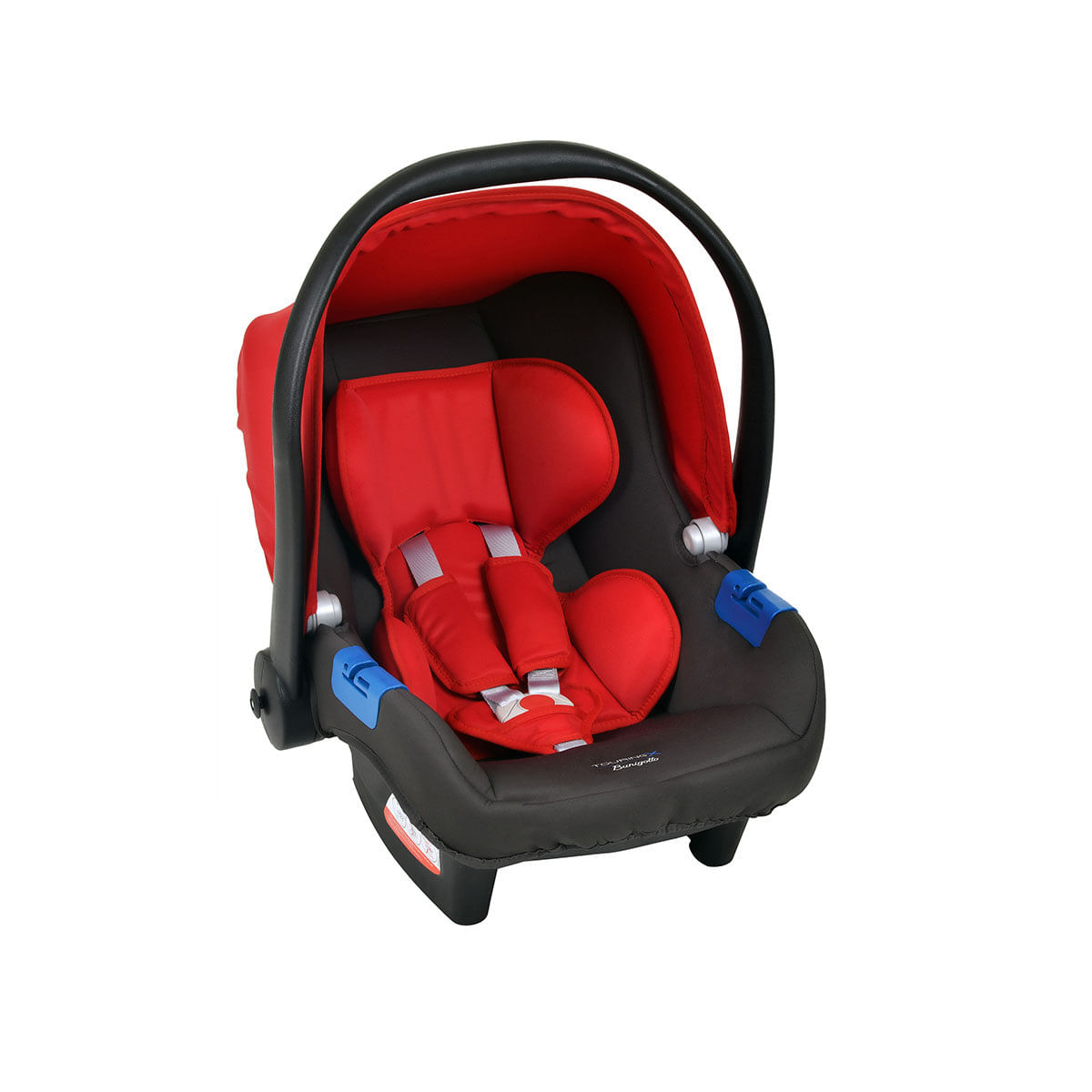 Bebê Conforto Burigotto Touring X Cinza e Vermelho Suporta de 0 a 13 Kg