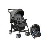 Carrinho de Bebê Travel System Burigotto 4 Rodas 4 Posições Suporta Crianças de Até 15Kg Rio K Preto