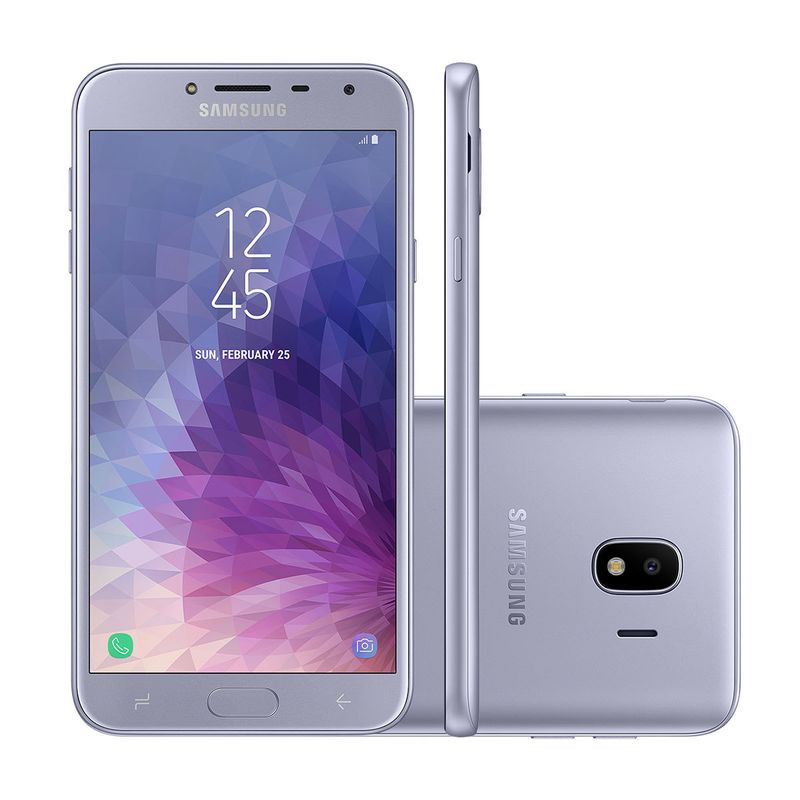 Celular Smartphone Samsung Galaxy J4 J400 32gb Prata - Dual Chip