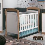 Berço/sofá/cama Branco Fosco/mezzo Fosco Danny Reller