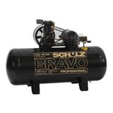 Compressor Schulz CSL10BR 200Lts 140Psi/9.8BAR 2cv 220v Monofásico