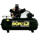 Compressor Schulz MSW40FORT 425Lts 175Psi/12.3BAR 10cv 220/380v Trifasico IP21 (MTA)