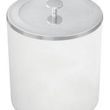Lixeira Tramontina Útil Com Tampa Em Aço Inox Branco 5 L