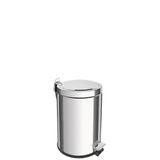 Lixeira Inox Com Tramontina Brasil 5 Com Acabamento Polido E