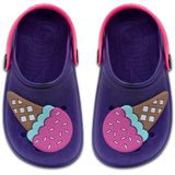 Sandalia Babuche Feminino Infantil Menina Calce Fácil 12.39 Cor:roxo,tamanho:35/36