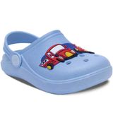 Sandalia Babuche Infantil Menino Masculino Iate Macio 12.38 Cor:azul,tamanho:33/34