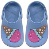 Sandalia Babuche Feminino Infantil Menina Calce Fácil 12.39 Cor:azul,tamanho:33/34