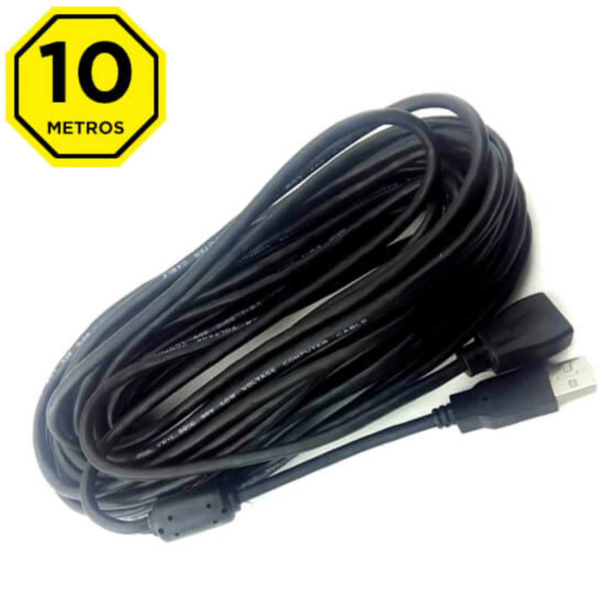 CABO EXTENSÃO USB VERSÃO 2.0 A MACHO X A FÊMEA DE 10,00 METROS COM UM FILTRO é boa?