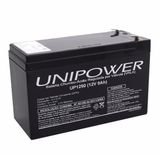 Bateria Unipower UP1270E 12V 7.0AH F187 Nao Automotiva