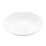 Prato Fundo Em Porcelana Lyor Wave 22cm Branco