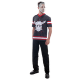 Fantasia Jason Masculino Camiseta Adulto Com Máscara - Halloween P