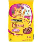 Ração Purina Friskies Para Gatos Adultos Mix De Carne 3 kg