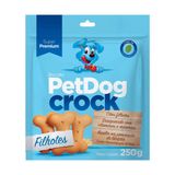 Biscoito Pet Dog Crock para Cães Filhotes 250 g