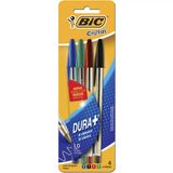 Caneta Esferográfica Bic Cristal Dura Mais Clássica 4 Cores 878710