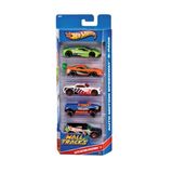 Hot Wheels Pacote 5 Carros Mattel