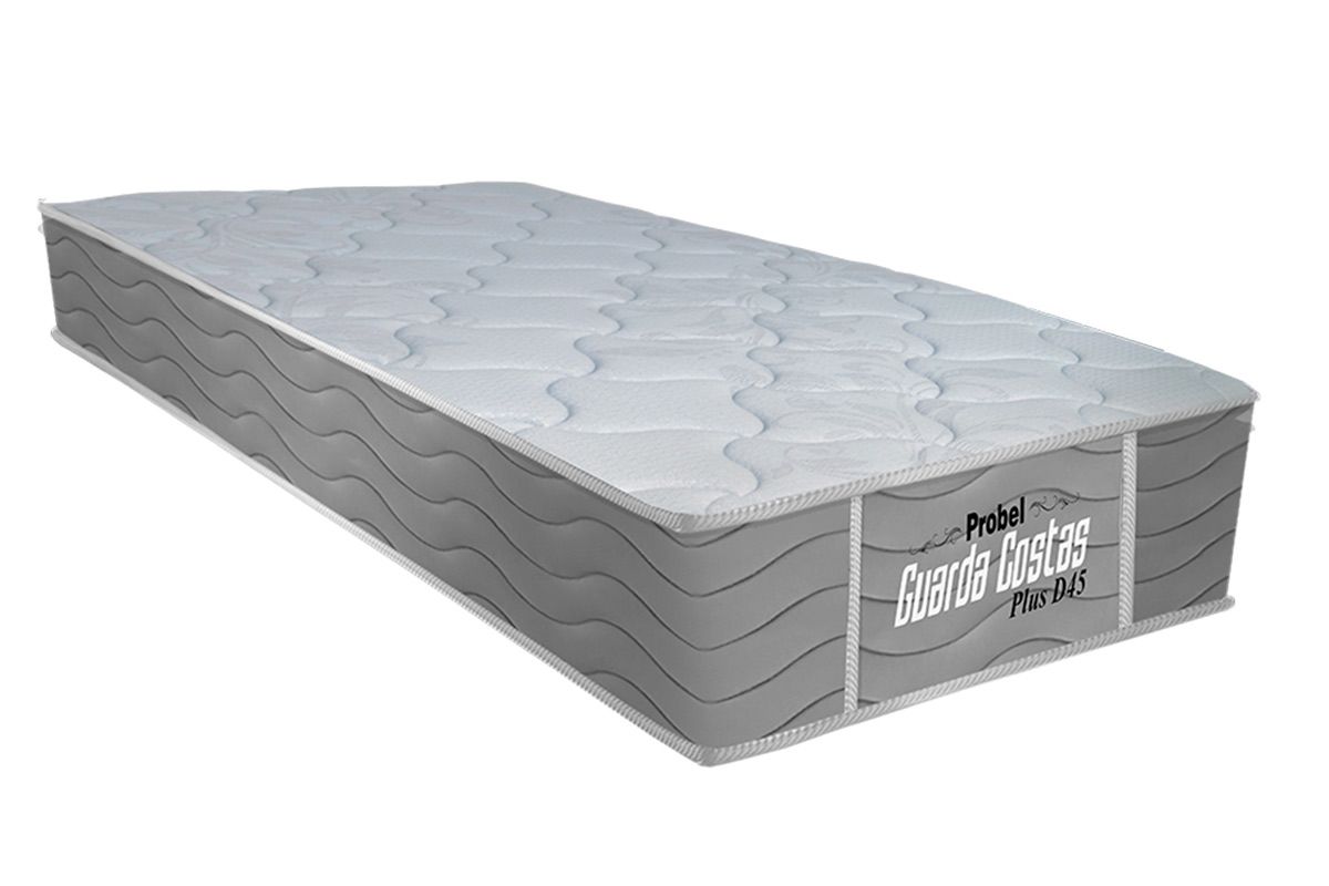 Colchão Probel de Espuma Guarda Costas Plus D45 Solteiro - 0,88x1,88x0,26