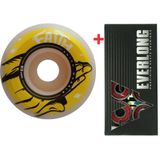 Roda Faith Big Hand 53mm 100a + Rolamento Everlong