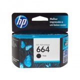 Cartucho HP F6V29AB (664) Preto