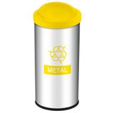 Lixeira Seletiva Brinox 3100/204 Metal 40,5 L