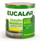 Tinta Esmalte Eucalar Brilhante 900 Cinza Medio