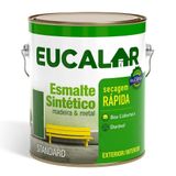 Tinta Esmalte Eucalar Brilhante 3,6L Verde Folha