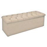 Calçadeira Queen Recamier Simbal Lotus Queen Bege