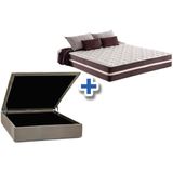 Conjunto Baú-Colchão Anjos Classic+Cama Casal 138