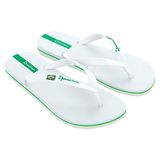 Chinelo Ipanema Brasil Branco Tamanho 43/44