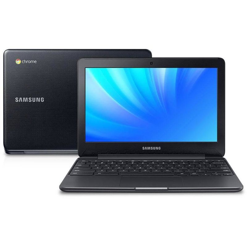 Notebook - Samsung Xe500c13-ad2br Celeron N3060 1.60ghz 2gb 16gb Padrão Intel Hd Graphics 400 Google Chrome os Chromebook 11,6" Polegadas