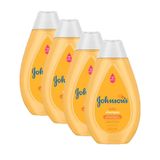Kit 4 Shampoos Johnson&#39;s Baby Regular 400ml