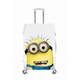 Capa Protetora Para Mala Viagem Personalizada Grande Minion