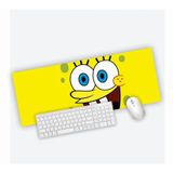 Mouse Pad Grande Gamer Bob Esponja Animado