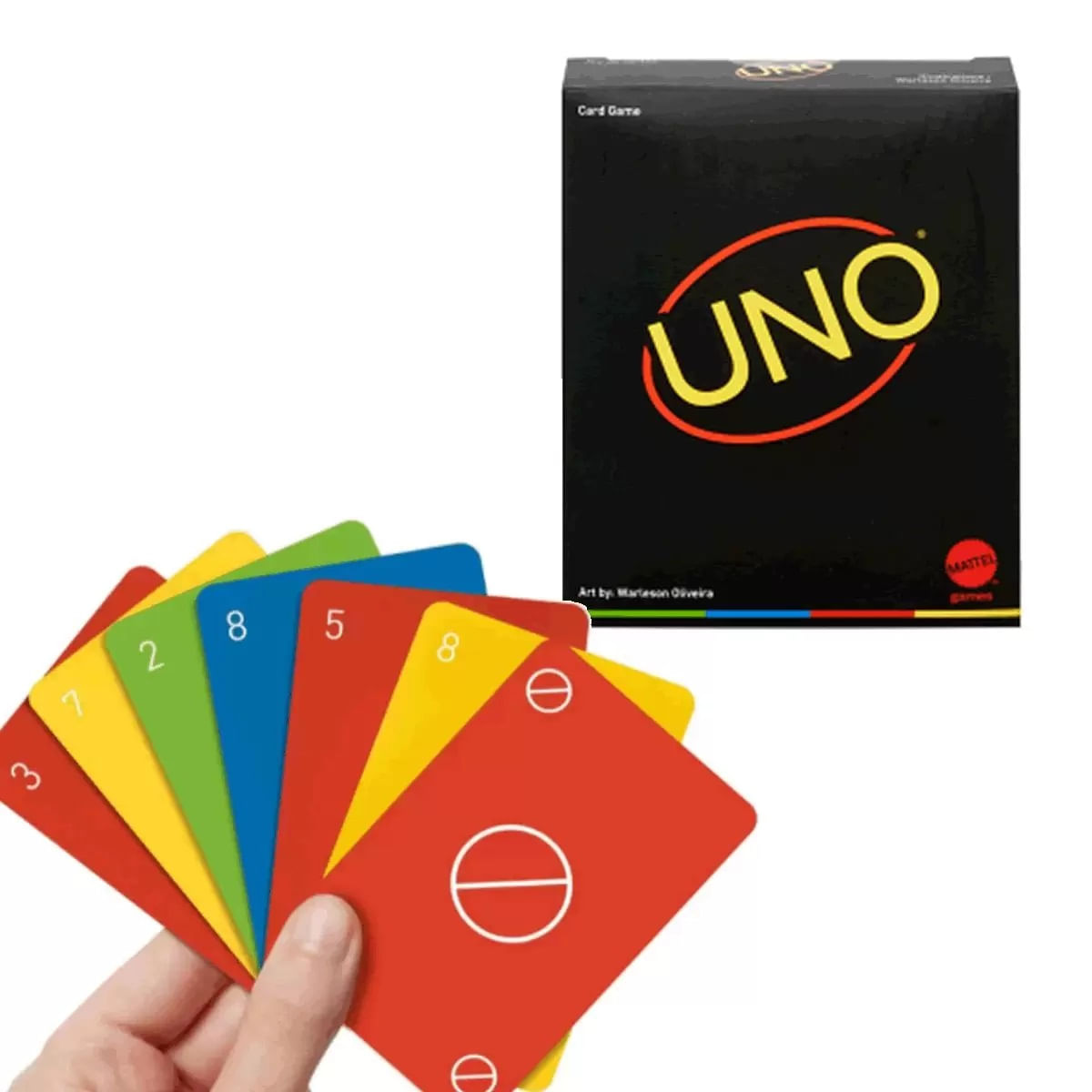 Jogo de cartas uno minimalista copag - novo modelo - lançamento - original  mattel c/nfEsta edição especial do uno, o jogo de correspondência de ca  - Carrefour