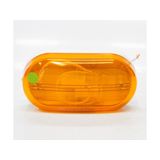 Lanterna Lateral Oval Modelo Mercosul Laranja - Pradolux - PL0904.00.21