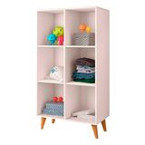 Estante 1.30 Cm 6 Nichos Montessoriana J E A Moveis