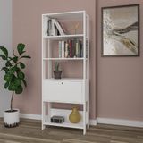 Estante Para Livros 1 Porta Match Artely
